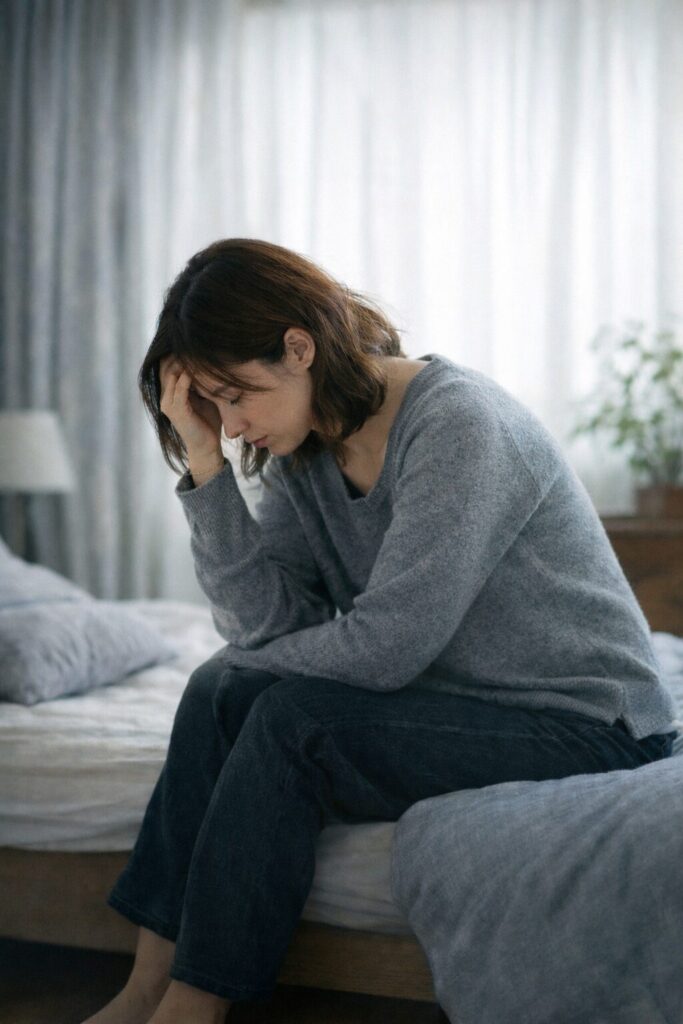 うつ・気分の落ち込みイメージ